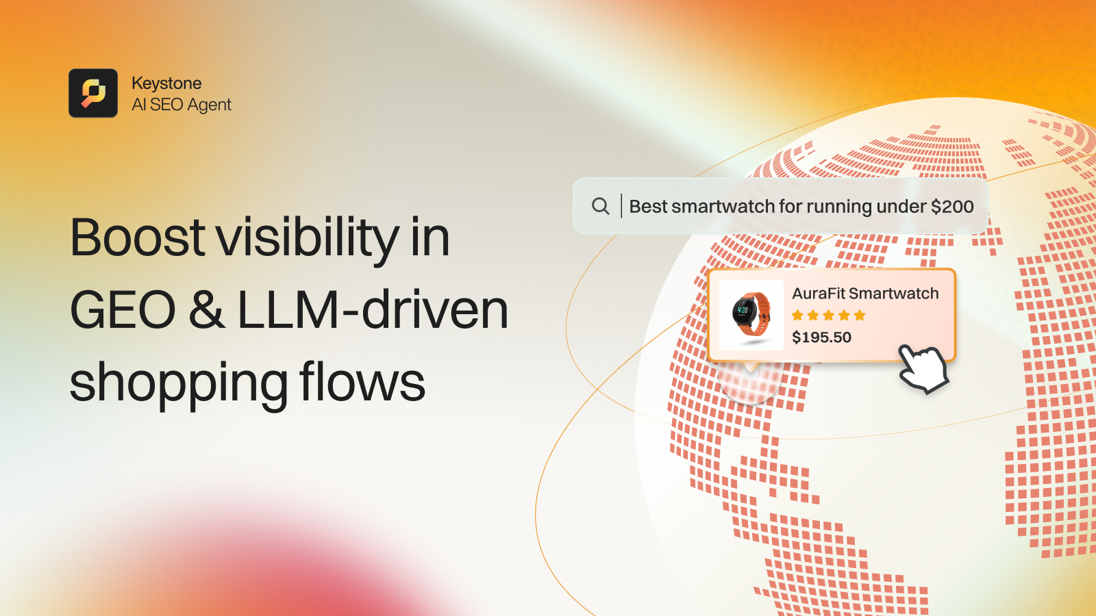 Boost visibility in GEO & LLM-driven shopping flows