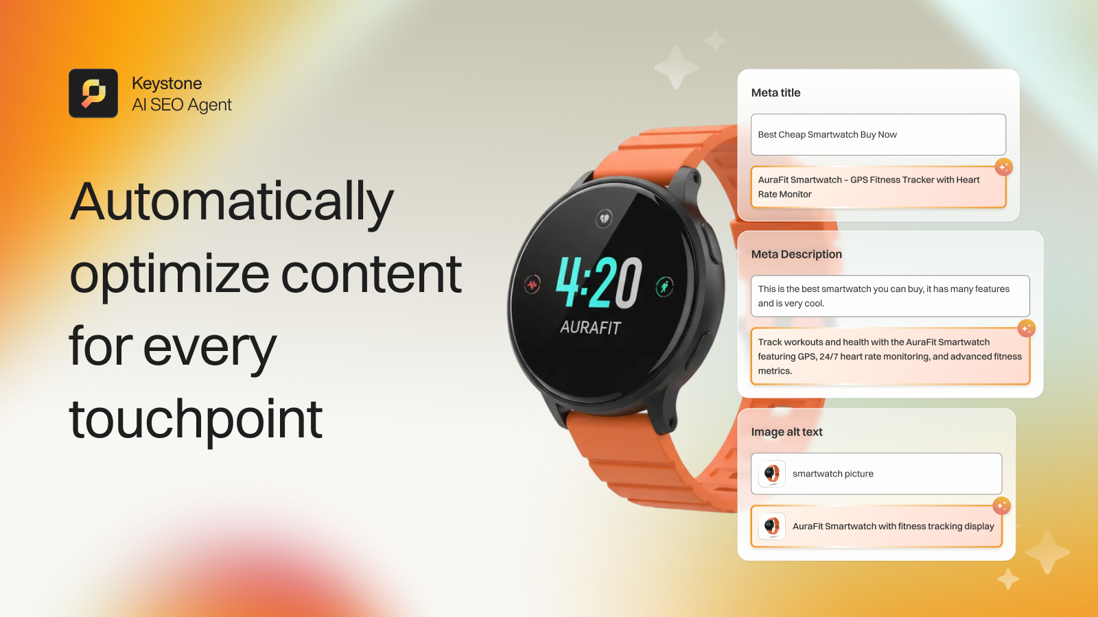 Automatically optimize content for every touchpoint
